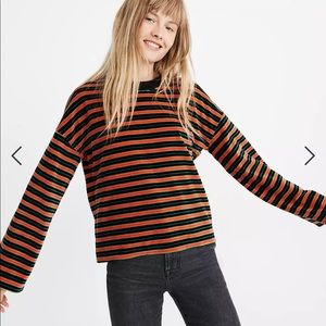 Madewell Velvet Top